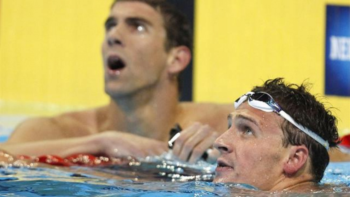 Лохте проплыл быстрее Фелпса перед финалом Олимпиады