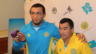 Даниял Гаджиев (слева) и Муратбек Касымханов. Фото Vesti.kz©.