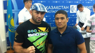 Асиф Тагиев (слева) и Асулан Токтарбаев. Фото Vesti.kz©