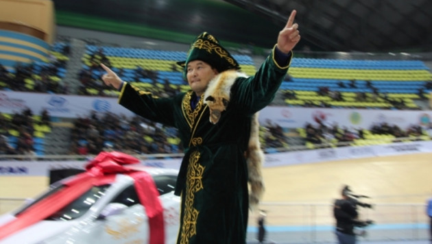ВИДЕО: Бейбит Ыстыбаев - победитель "Казахстан барысы"