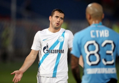 Александр Кержаков попал в опалу. Фото с сайта fc-zenit.ru