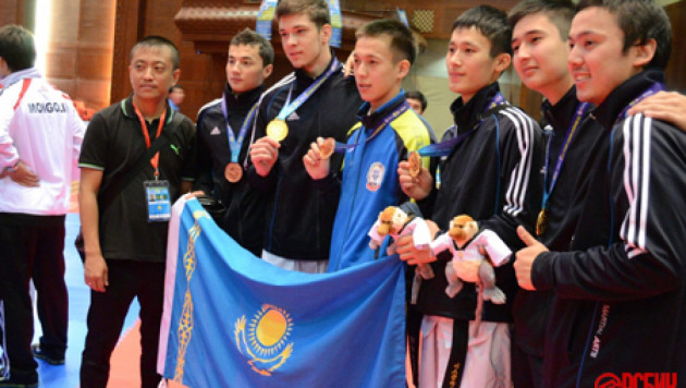 Казахстанские таэквондисты заняли второе место на чемпионате Азии