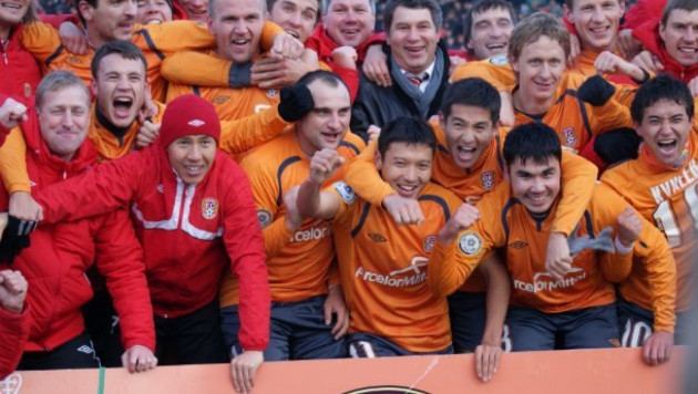 "Шахтер" - чемпион Казахстана по футболу 2012 года