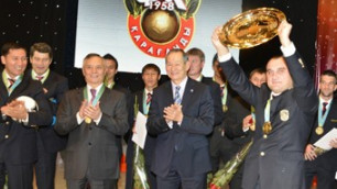 В Караганде чествовали двукратного чемпиона Казахстана
