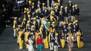 Сборная Индии на открытии Олимпиады в Лондоне. Фото с сайта boxscorenews.com