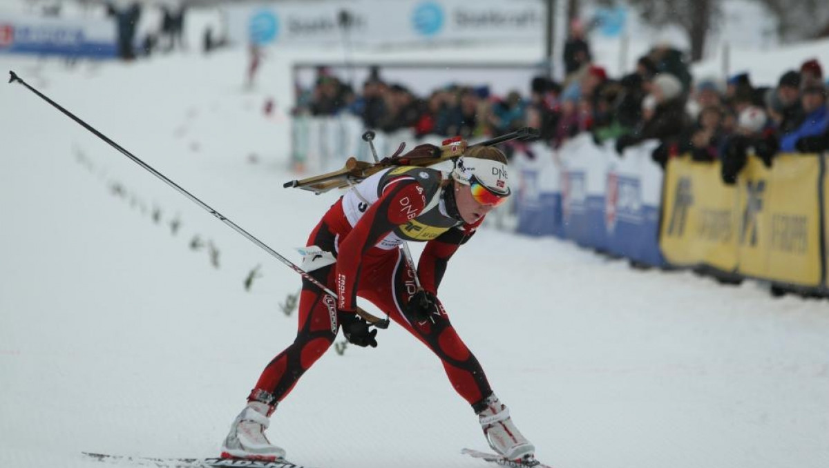 Норвежка Олсбю стала победительницей гонки преследования на этапе Кубка IBU