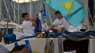 Сборная Казахстана приняла участие в парусной регате Ocean Medi Cup