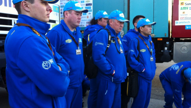Команда "Астана" столкнулась с проблемами на Africa Eco Race
