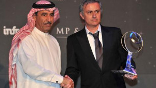 Моуринью стал обладателем премии Globe Soccer Awards