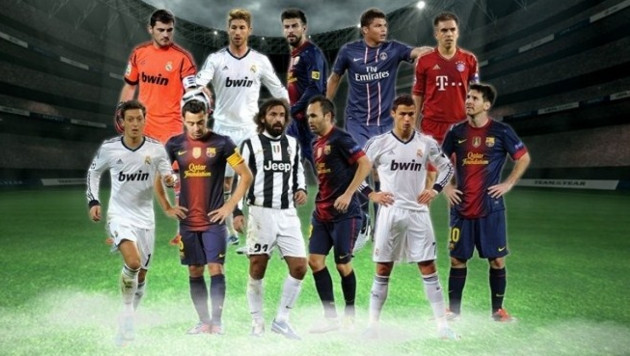 Роналду установил рекорд по числу попаданий в "команду года" УЕФА