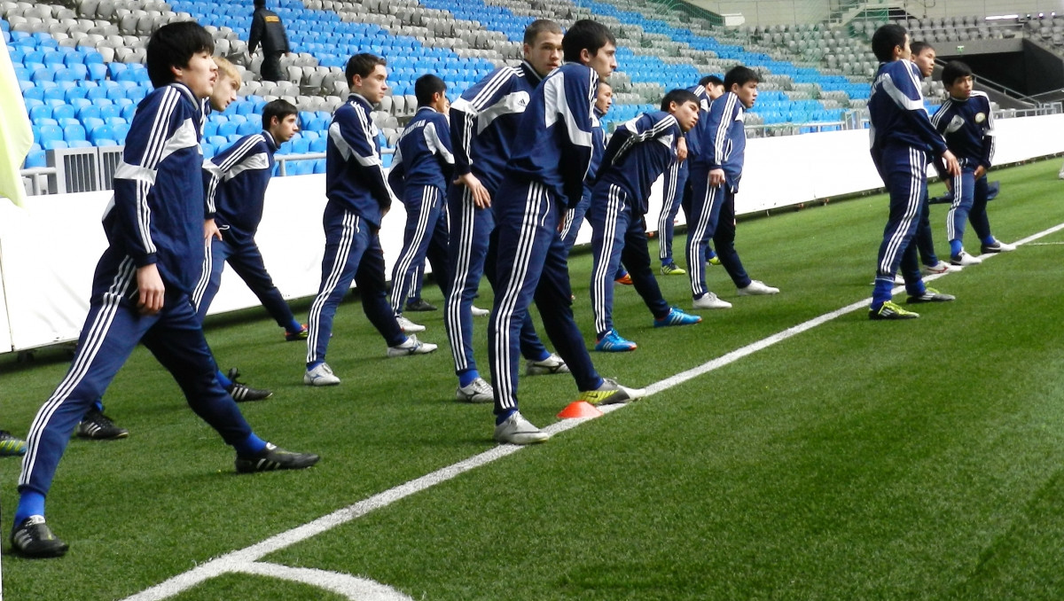 Юношеская сборная Казахстана тренируется в Талгаре