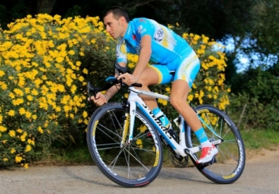Винченцо Нибали (Италия). Фото со страницы велокоманды "Астана" в Facebook