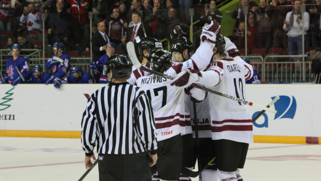 Латвия одержала победу в первом матче на домашнем турнире