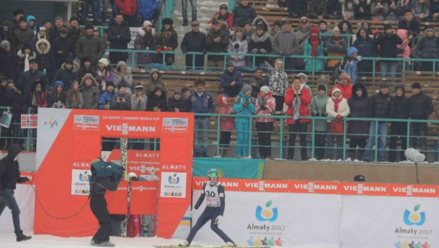 Австриец установил новый рекорд алматинского трамплина