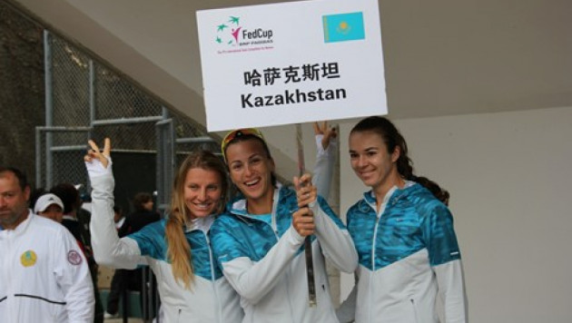Сборная Казахстана по теннису в переходном матче сыграет с Францией