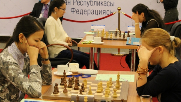 Нахбаева принесла первое очко Казахстану в матче против России на ЧМ