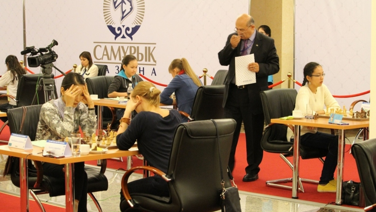 Казахстан вышел на шестое место на ЧМ по шахматам