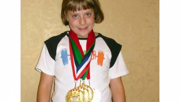 Девятилетняя девочка побила мировой рекорд в пауэрлифтинге