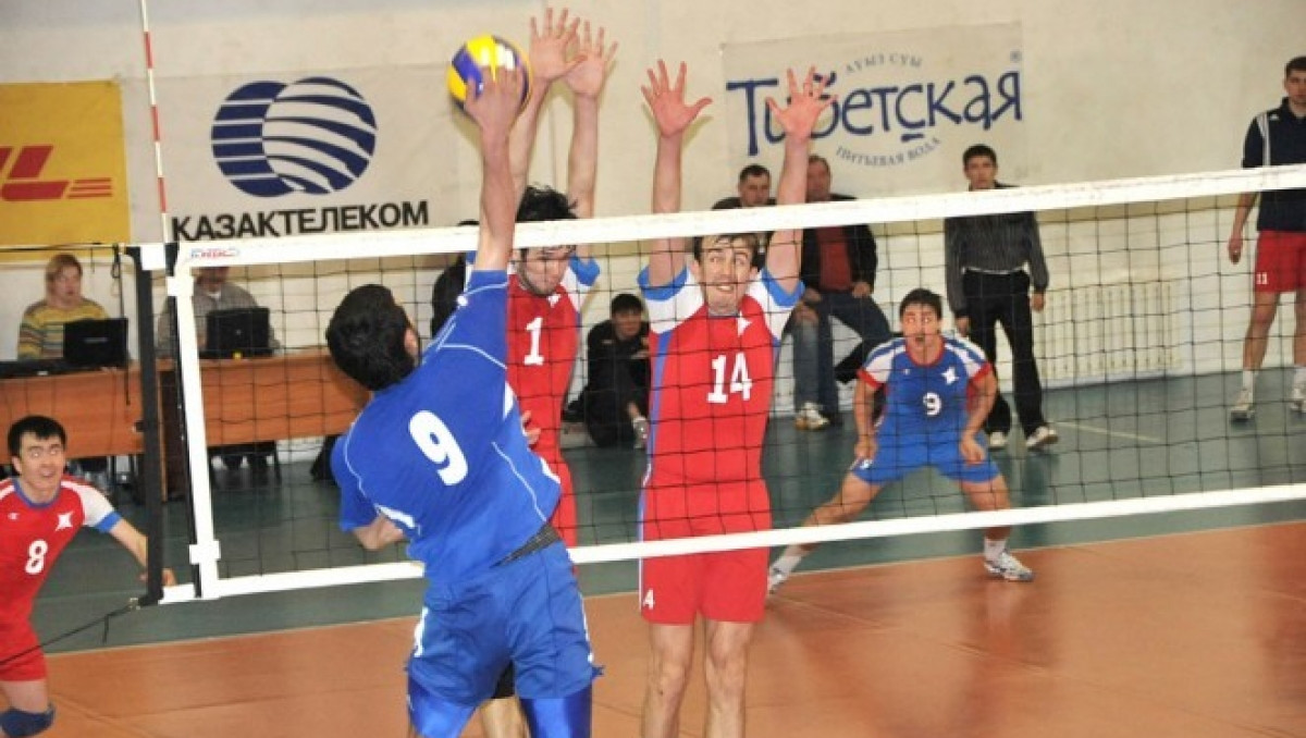 "Тараз-ТарГУ" - победитель четвертого тура Высшей лиги по волейболу