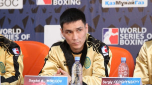 Алимбеков не оставил шансов аргентинскому боксеру в первом бою