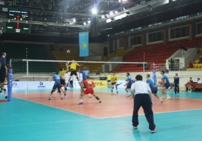 Фото предоставлено пресс-службой Федерации волейбола Казахстана.