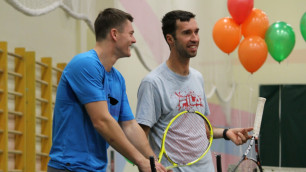 Королев и Кукушкин дали мастер-класс юным теннисистам