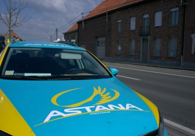 Фото со страницы велокоманды "Астана" в Фэйсбуке