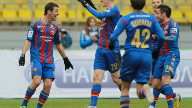 ЦСКА выиграл пятый матч подряд в чемпионате России