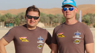 Березовский и Никижев - лучшие из казахстанских экипажей на втором этапе в Абу-Даби