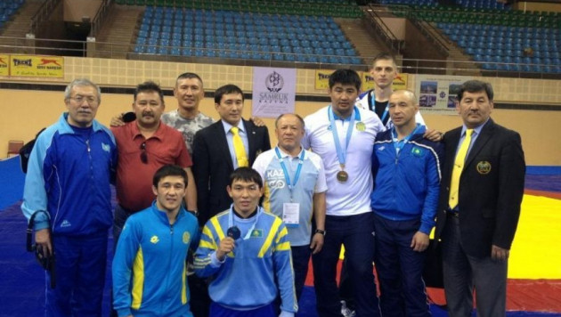 Три казахстанца попали в рейтинг лучших борцов мира