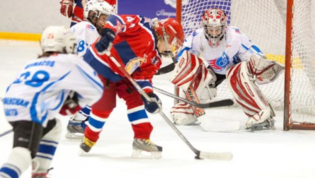 Восьмилетние хоккеисты из Астаны стали вторыми в Челябинске