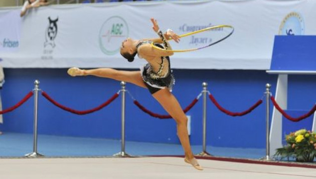 Казахстанские гимнастки опробовали новый павлодарский зал