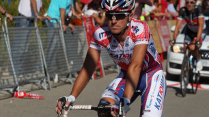Гонщик "Катюши" выиграл 3-й этап "Джиро д'Италия"