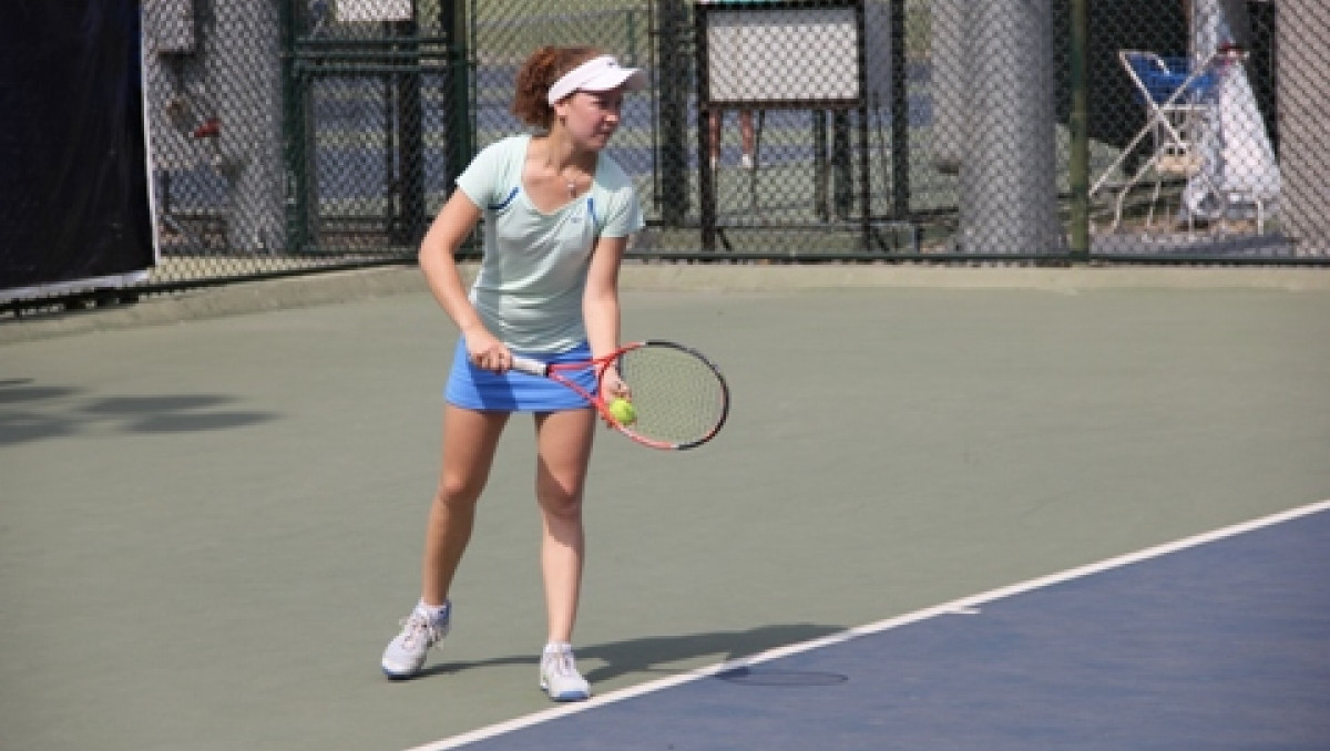 На турнире ITF в Шымкенте осталась всего одна казахстанская теннисистка