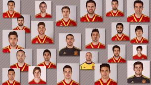 Заявка сборной Испании. Фото с сайта sefutbol.com/