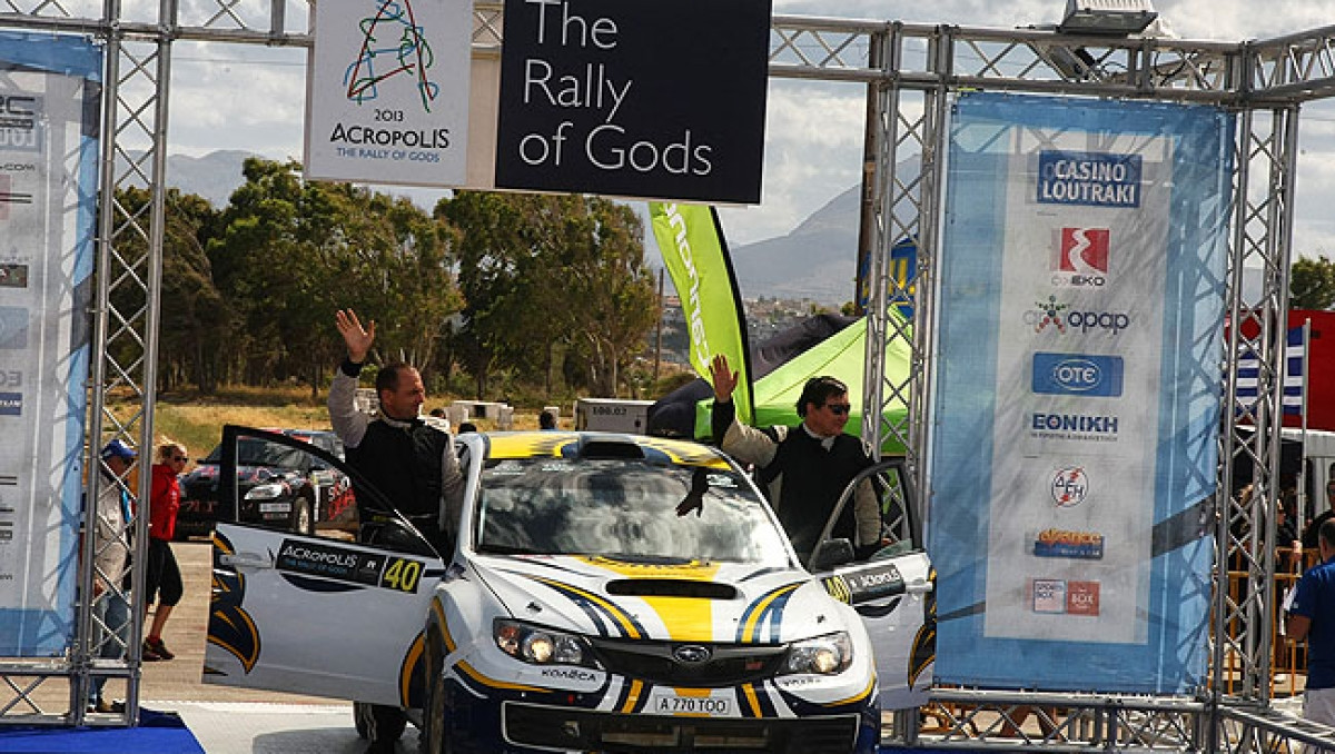 Казахстанский гонщик стал вторым на этапе WRC в Греции