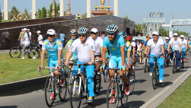 Гонку с Нибали в Алматы проехали около двух тысяч участников