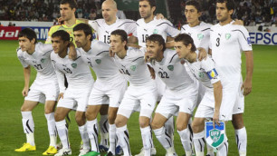 Сборная Узбекистана по футболу. Фото с сайта Noviyvek.uz