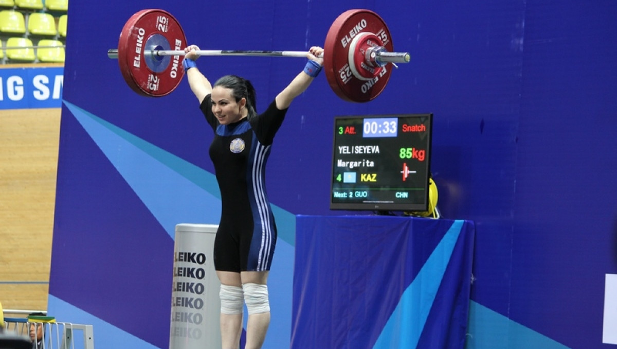 Штангистка Елисеева стала четвертой на чемпионате Азии в Астане