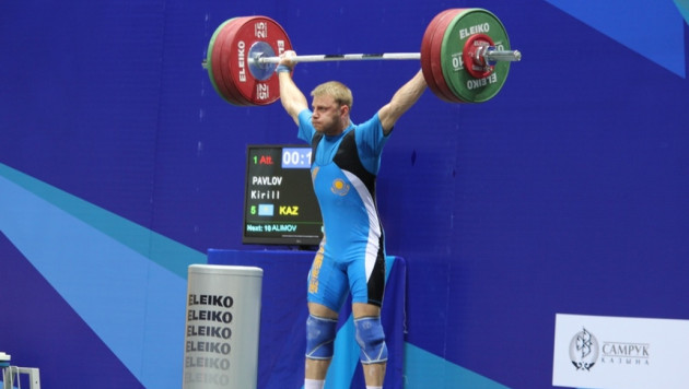 Павлову не хватило девяти килограммов до медали на чемпионате Азии в Астане