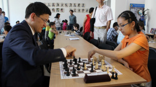 Казахстанские звезды шахмат открыли новый клуб в Астане