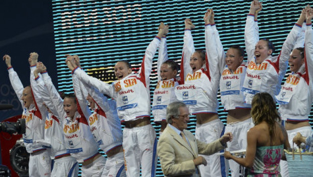 Российские синхронистки завоевали все золото ЧМ в Барселоне