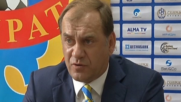 Владимир Вайсс остался доволен набранным баллом в игре с "Жетысу"