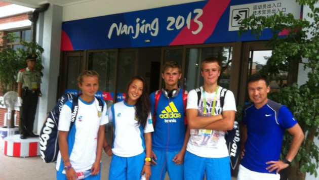 Казахстанские теннисисты пробились в полуфинал юношеских Азиатских игр