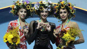 Украинскую гимнастку поздравили с победой на ЧМ под гимн России