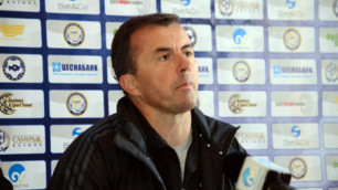 Главный тренер "Атырау" остался разочарован игрой с "Жетысу"