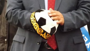 В Семее разработали тюбетейку в виде футбольного мяча