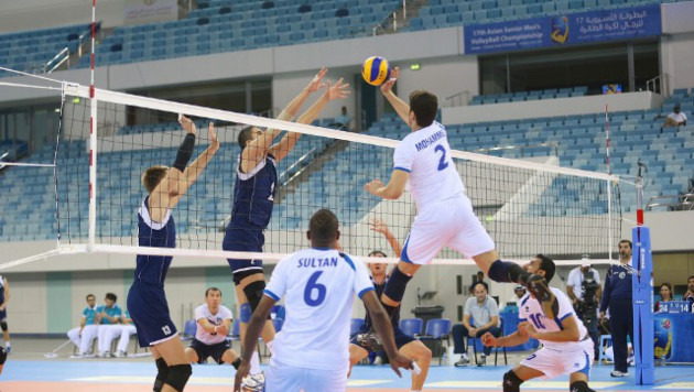 Казахстанские волейболисты завершили борьбу за медали ЧА