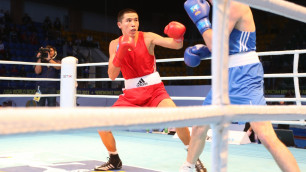 Мерей Акшалов победил шотландского боксера на чемпионате мира в Алматы