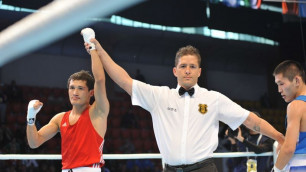 Биржан Жакыпов обеспечил Казахстану медаль на ЧМ по боксу
